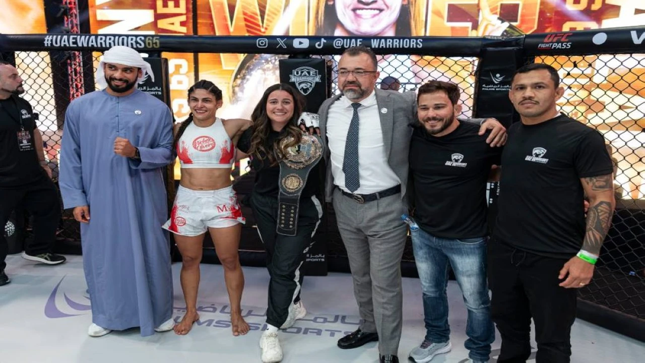 البرازيلية ميشيل أولفييرا تحرز لقب السيدات في دولية «محاربي الإمارات»